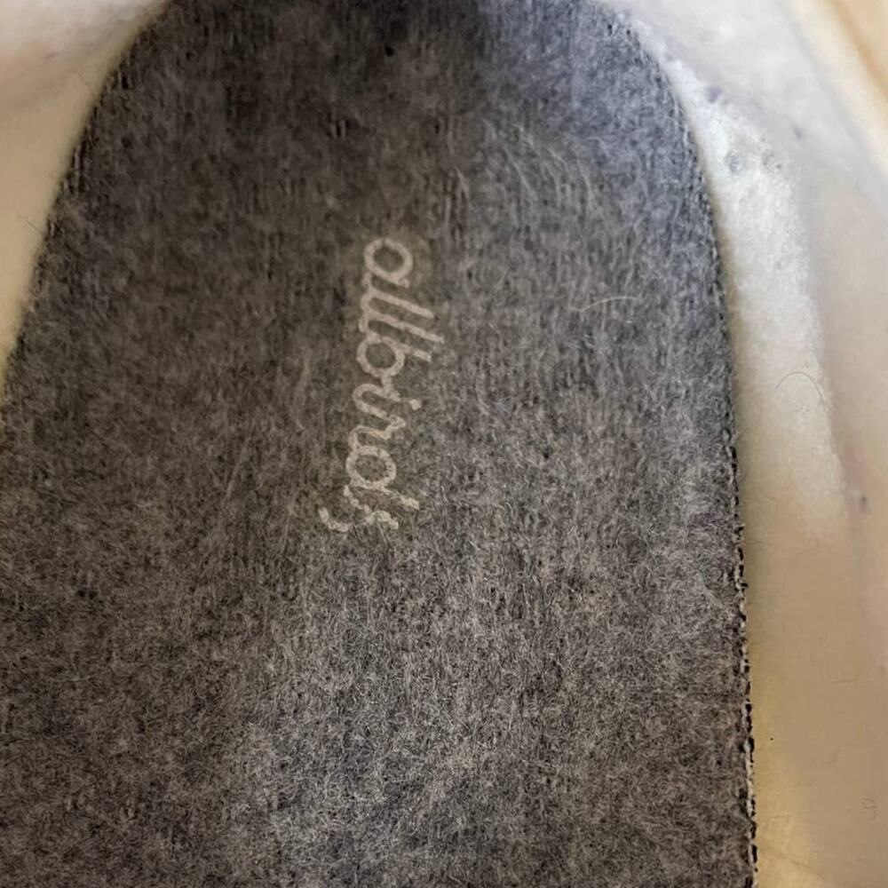 Allbirds Mens Creamy White Shearling Wool Loungers Slip On Sneakers Size 11 - Picture 9 of 9